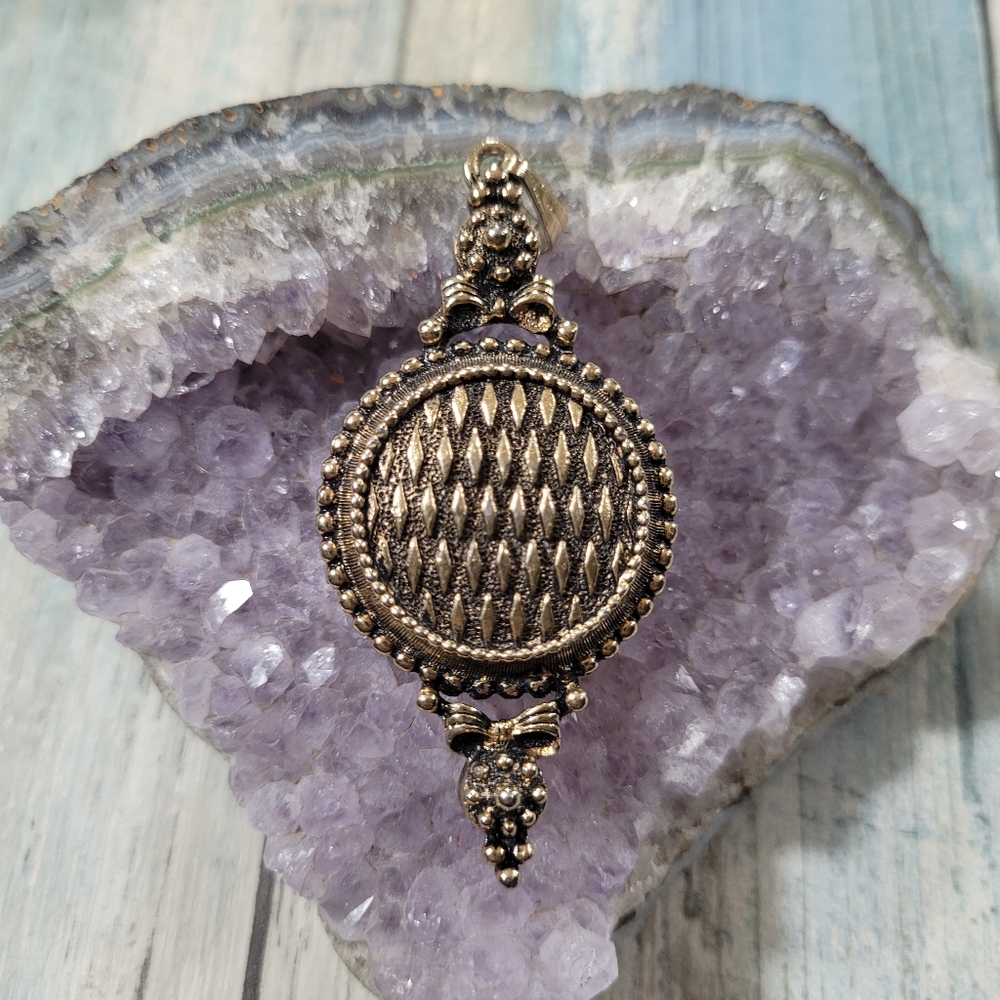 Vintage Perfume Pendant.